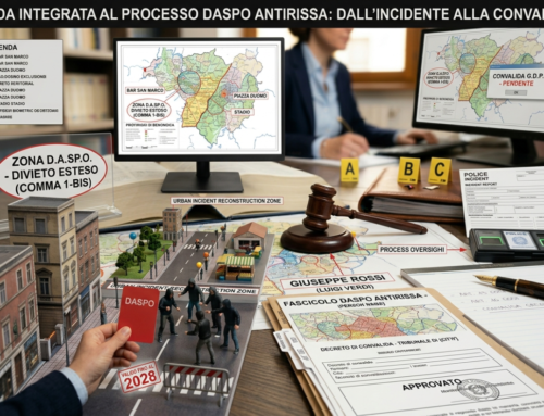 DASPO antirissa: per la Corte costituzionale la misura “semplice” resta amministrativa, quella provinciale richiede il controllo del giudice